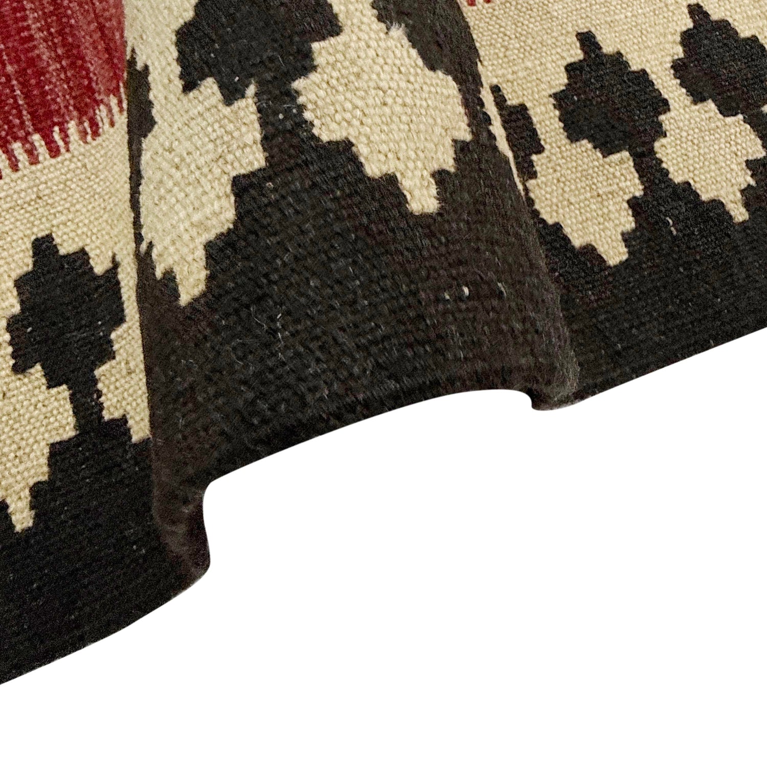 Handmade Turkish Design Wool Kilim 4' 10" x 6' 5" ft / 147 x 196 cm - No. W38074