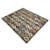 Handmade Afghan Vegetable Kilim 6' 8" x 9' 8" ft / 202 x 294 cm - No. W38105