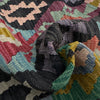 Handmade Afghan Vegetable Kilim 6' 8" x 9' 8" ft / 202 x 294 cm - No. W38105
