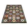 Multi Color ful Flat-Weave Wool Kilim 6' 7" x 9' 9" ft / 201 x 297 cm - No. W38107