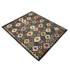 Multi Color ful Flat-Weave Wool Kilim 6' 7" x 9' 9" ft / 201 x 297 cm - No. W38107