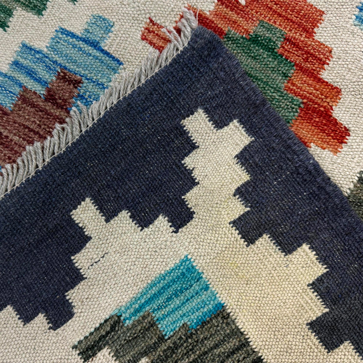 Medium Size Chobi Kilim 4' 9" x 6' 9" ft / 145 x 205 cm - No. W38118