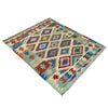 Hand Knotted Flatweave Kilim 4' 11" x 6' 5" ft / 151 x 195 cm - No. W38126