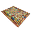 Hand Made Afghan Kilim 4' 11" x 6' 7" ft / 150 x 200 cm - No. W38207