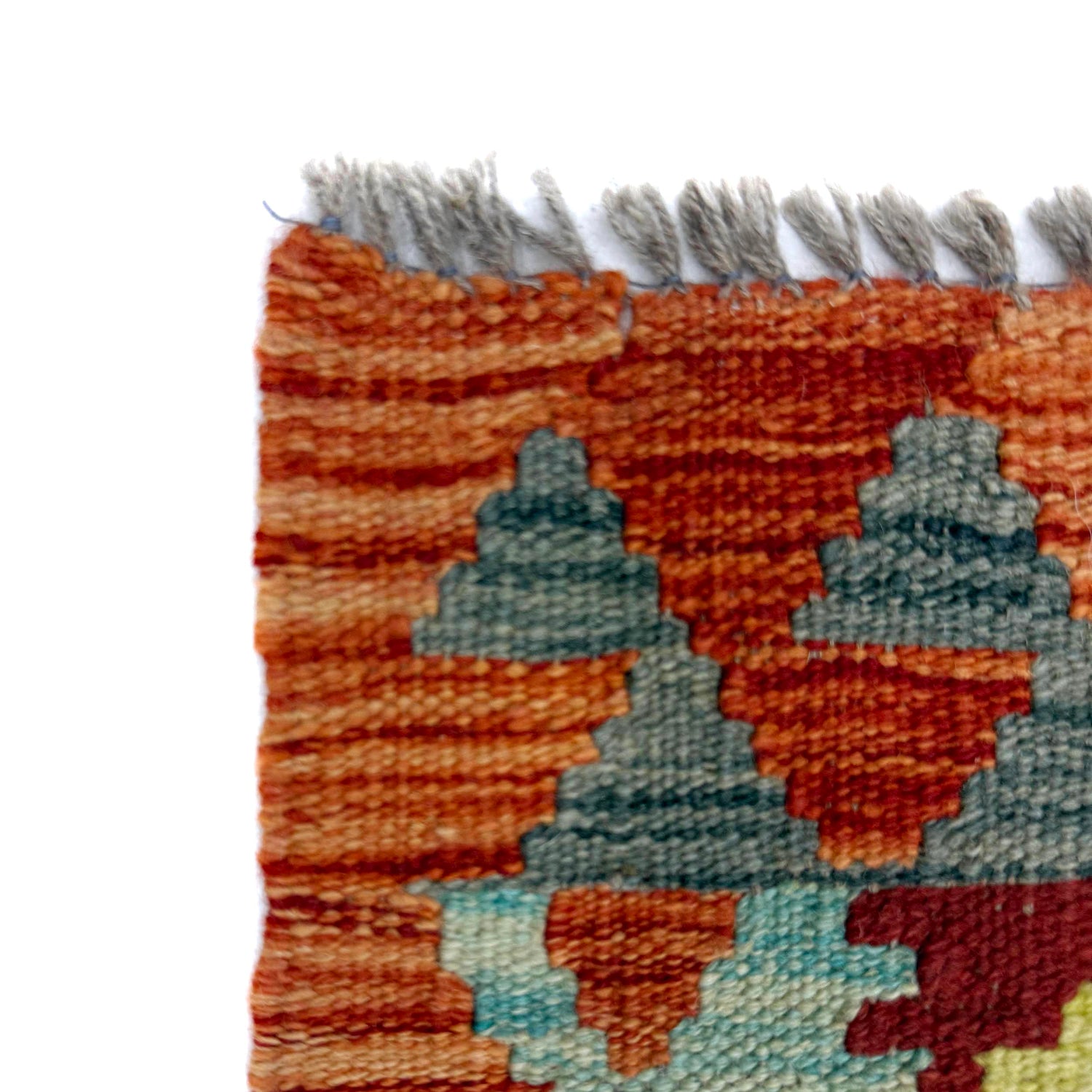Hand Made Afghan Kilim 4' 11" x 6' 7" ft / 150 x 200 cm - No. W38207