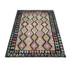Hand Woven Wool Kelim 6' 6" x 9' 11" ft / 199 x 303 cm - No. W38230