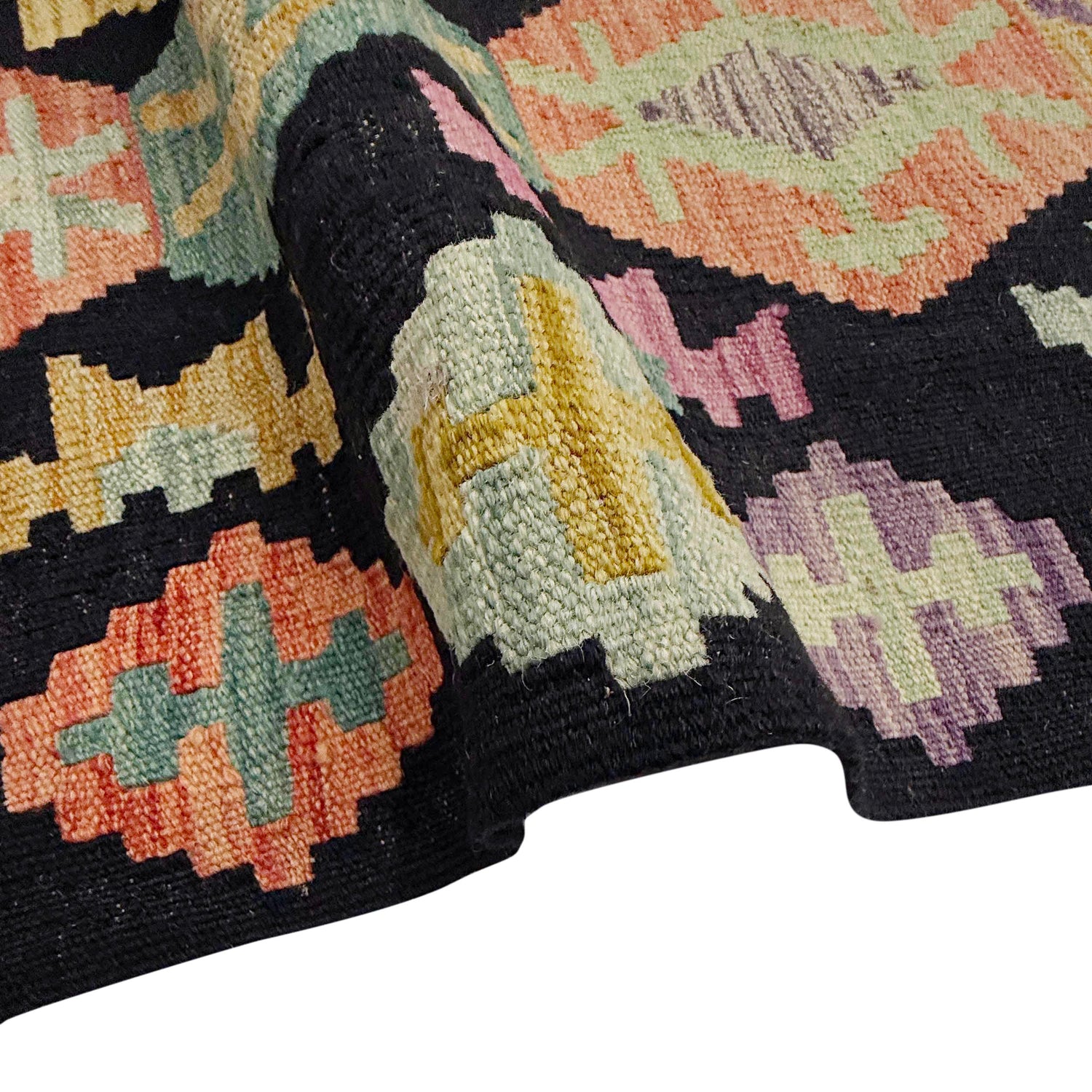 Medium Size Chobi Kilim 6' 8" x 9' 7" ft / 202 x 293 cm - No. W38232