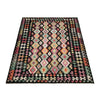 Hand Knotted Flatweave Kilim 6' 5" x 9' 8" ft / 196 x 295 cm - No. W38233