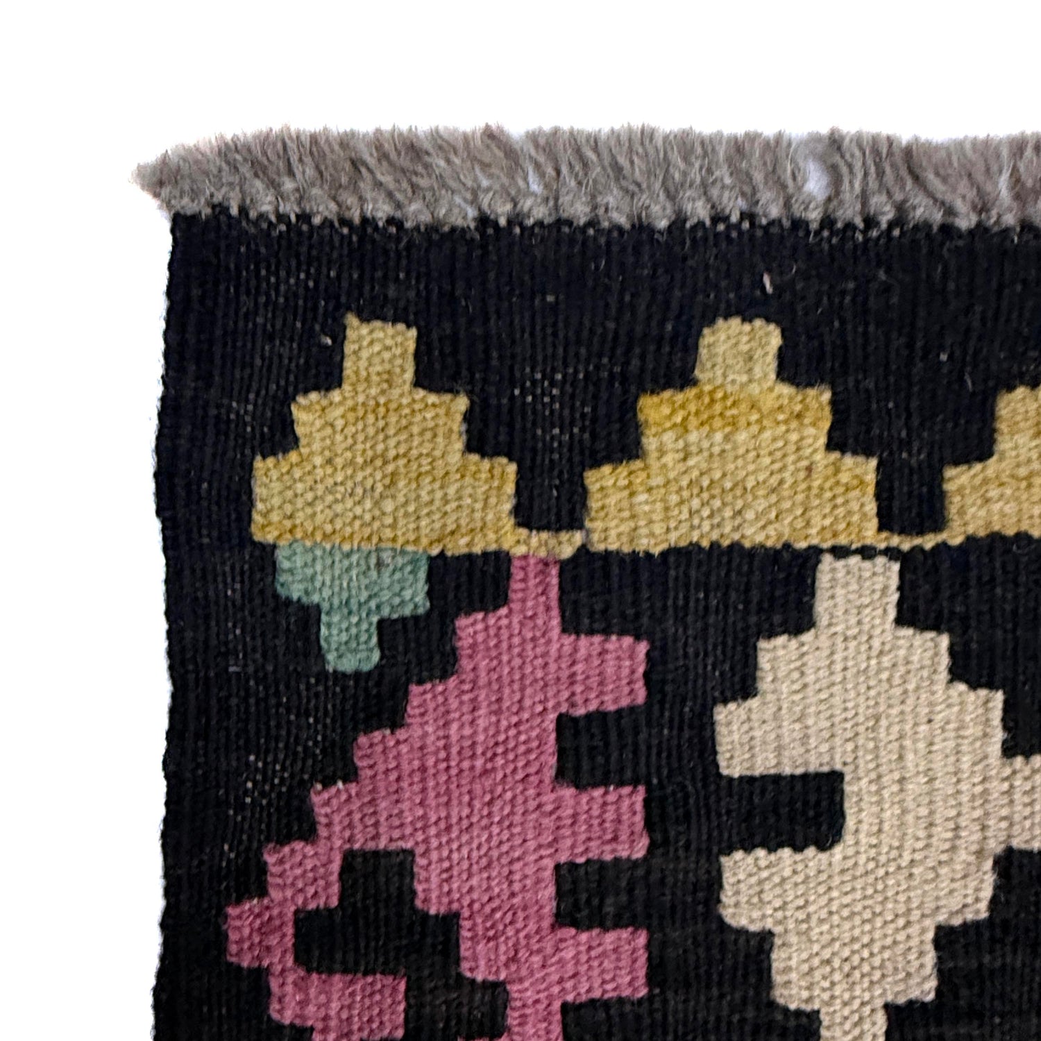 Hand Knotted Flatweave Kilim 6' 5" x 9' 8" ft / 196 x 295 cm - No. W38233