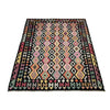 Handmade Afghan Vegetable Kilim 6' 7" x 9' 8" ft / 201 x 294 cm - No. W38234
