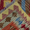 Handmade Vegetable Kelim 3' 5" x 4' 1" ft / 104 x 125 cm - No. W38244