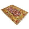 Hand Knotted Afghan Style Kilim 3' 6" x 5' 1" ft / 107 x 155 cm - No. W38246