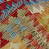 Handmade Turkish Design Wool Kilim 3' 7" x 4' 4" ft / 109 x 131 cm - No. W38248