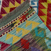 Handmade Turkish Design Wool Kilim 2' 9" x 3' 10" ft / 84 x 116 cm - No. W38561