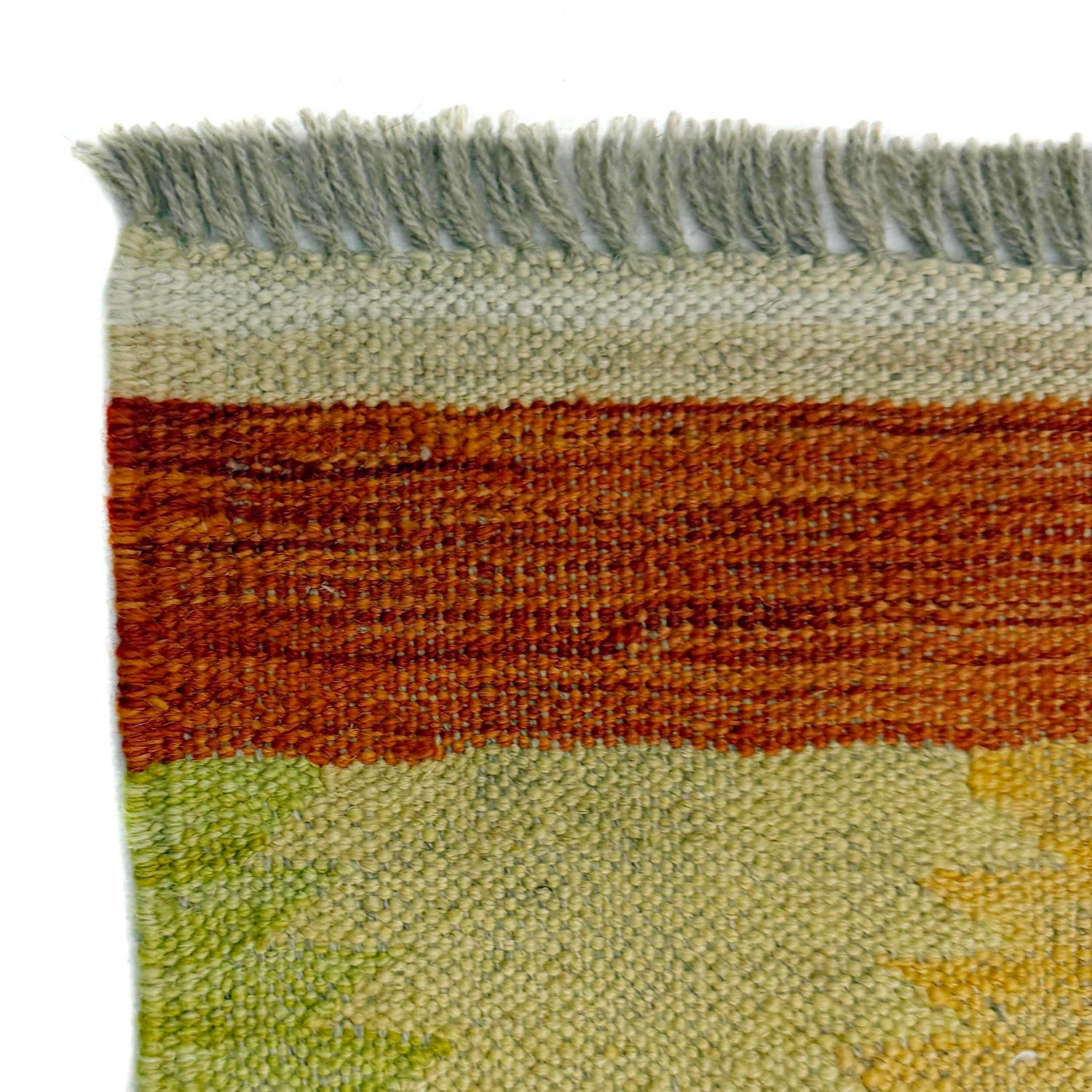 Hand Made Afghan Kilim 3' 10" x 5' 10" ft / 118 x 179 cm - No. W38938