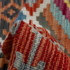 Handmade Afghan Vegetable Kilim 5' 9" x 8' 2" ft / 174 x 250 cm - No. W38939