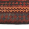 Flatweave Red Kilim 6' 7" x 8' 4" ft / 200 x 254 cm - No. Y11881