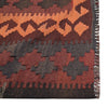 Flatweave Red Kilim 6' 7" x 8' 4" ft / 200 x 254 cm - No. Y11881
