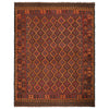 Flatweave Red Kilim 6' 7" x 8' 8" ft / 201 x 265 cm - No. Y11884
