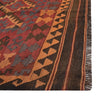 Flatweave Red Kilim 6' 7" x 8' 8" ft / 201 x 265 cm - No. Y11884