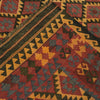 Flatweave Red Kilim 6' 7" x 8' 8" ft / 201 x 265 cm - No. Y11884