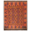 Flatweave Red Kilim 6' 5" x 8' 2" ft / 195 x 248 cm - No. Y11885