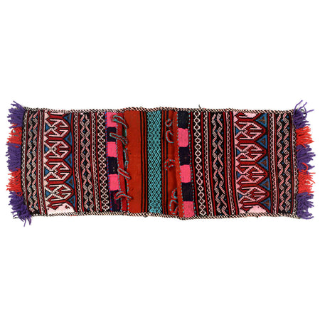 Khorjin Saddle Kilim 0' 11" x 2' 6" ft / 29 x 75 cm - No. Y11964
