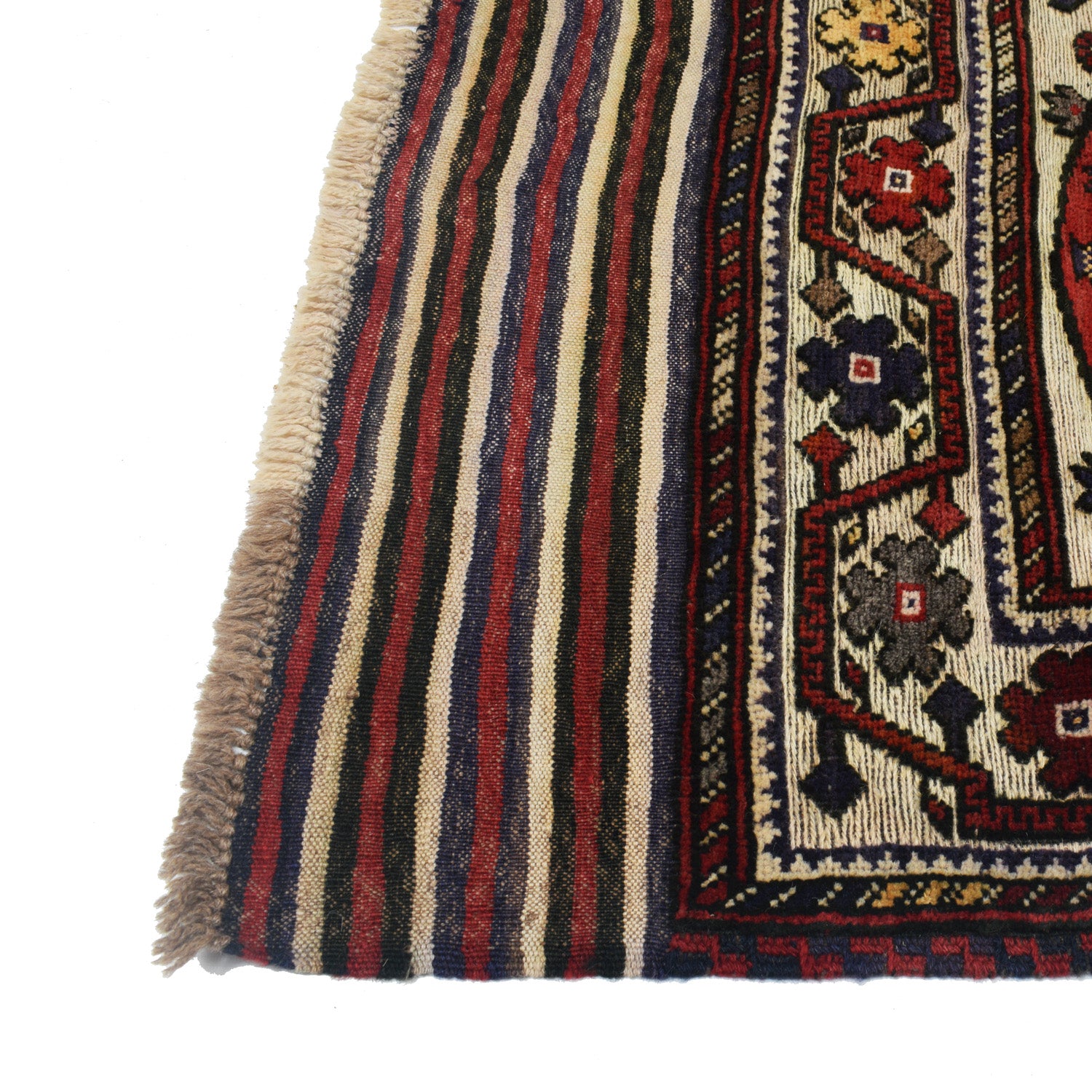 Handmade Barjista Kilim Rug 4' 3" x 6' 1" ft / 129 x 185 cm - No. Y12621