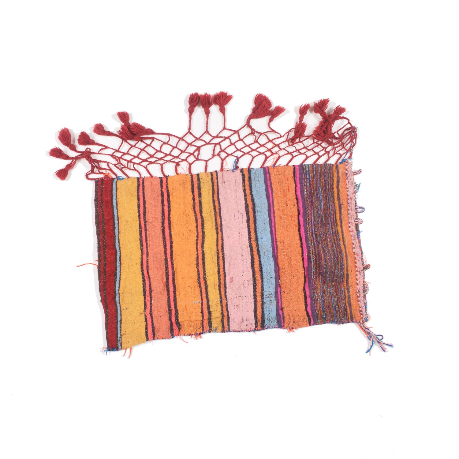 Arabian Style Floor Cushion Kilim 1' 8" x 2' 8" ft / 51 x 82 cm - No. Y12827