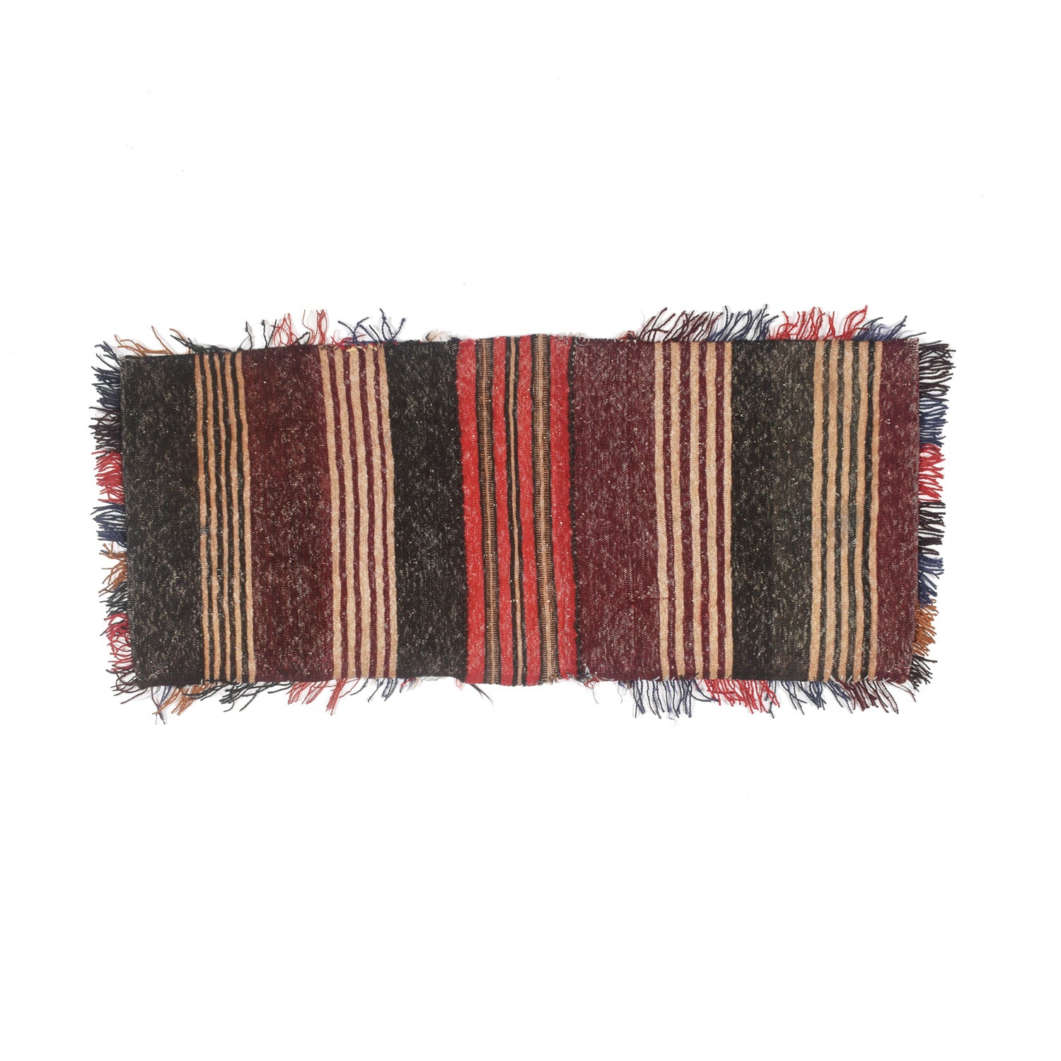 Hand Knotted Saddle Bag Area Rug 1' 6" x 3' 6" ft / 46 x 106 cm - No. Y12841