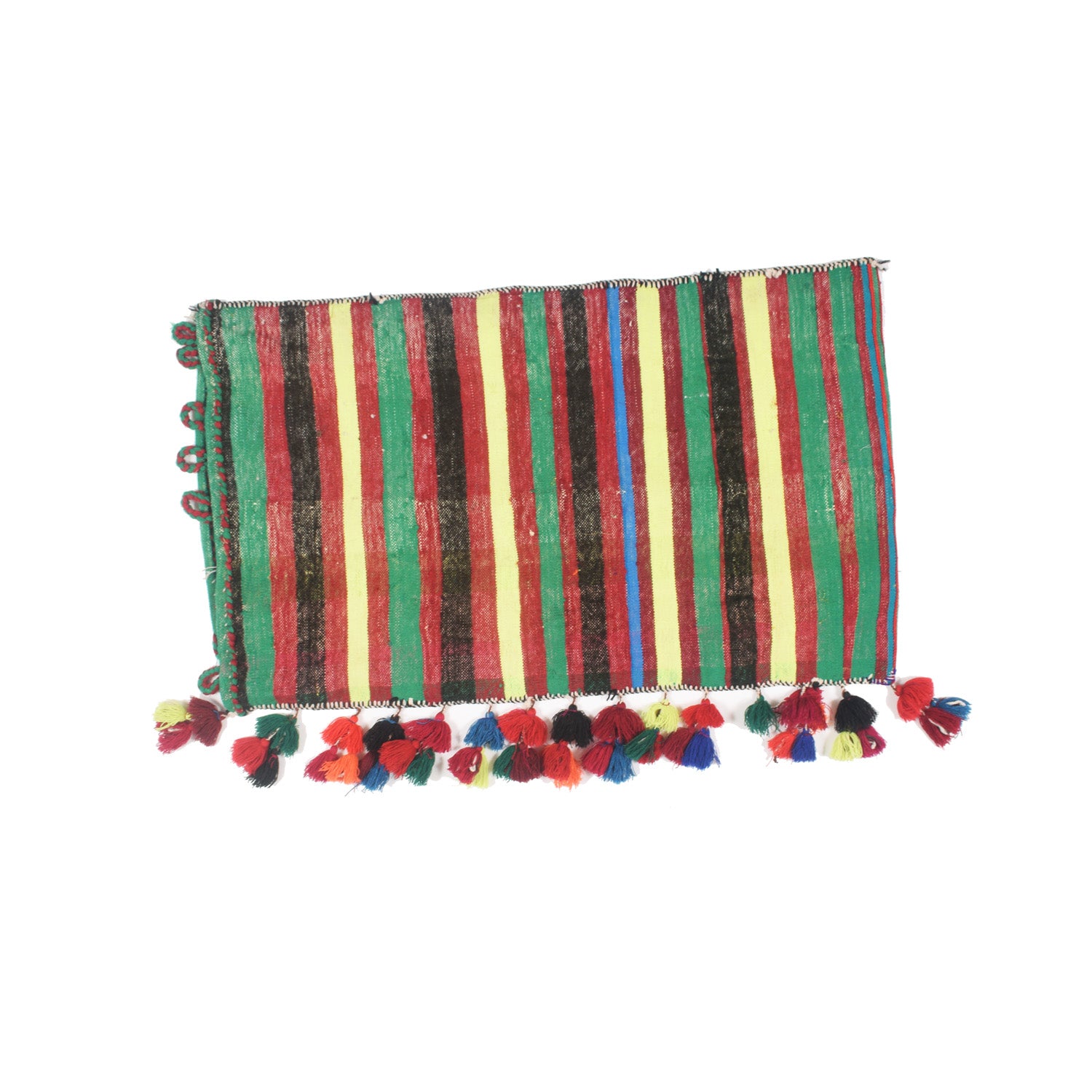 Arabian Style Floor Cushion Kilim 1' 9" x 2' 11" ft / 53 x 90 cm - No. Y12873