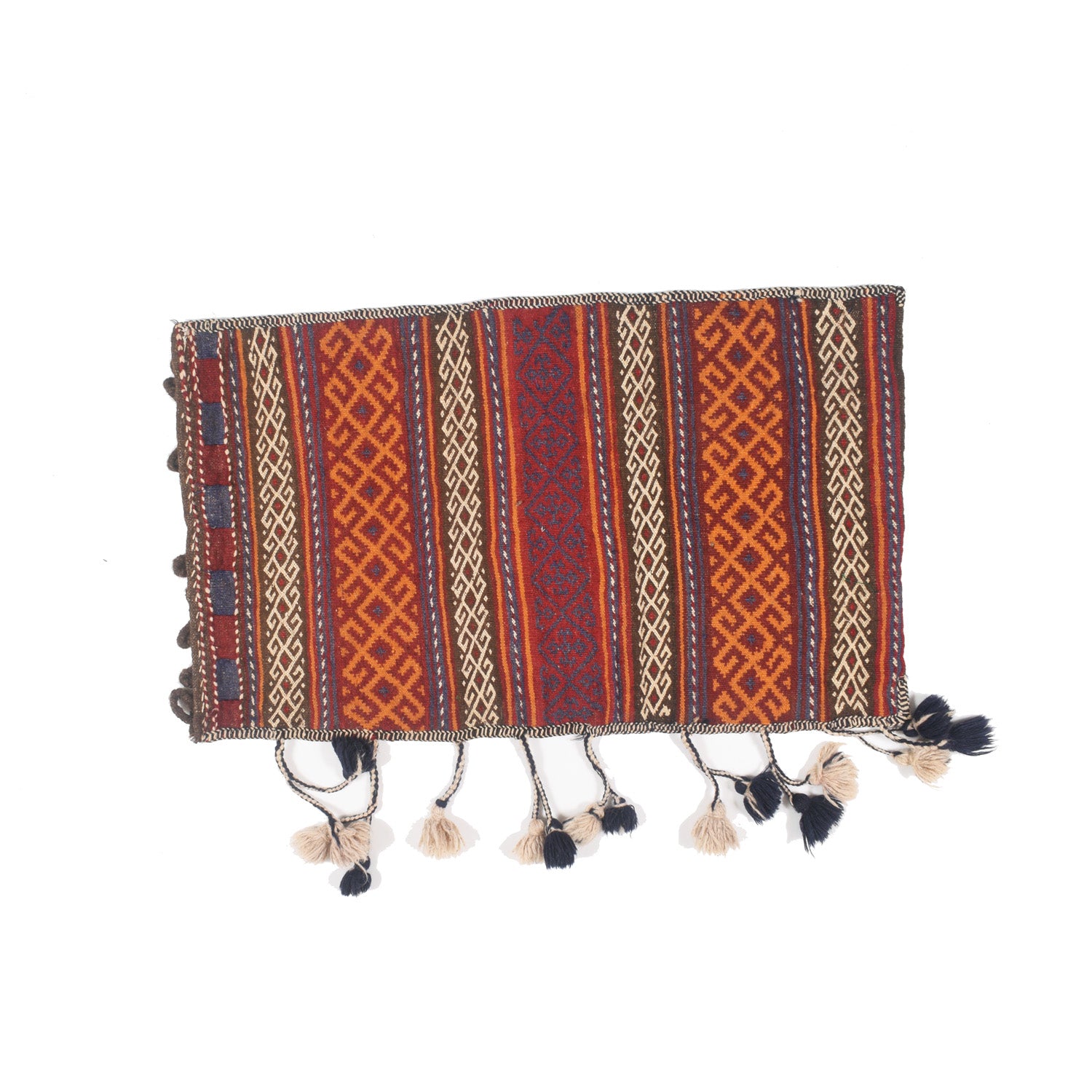 Arabic Style Floor Cushion Kilim 1' 10" x 3' 1" ft / 55 x 93 cm - No. Y12877