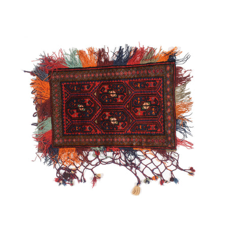 Baluch Balisht Area Rug 1' 8" x 2' 9" ft / 52 x 84 cm - No. Y12878