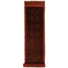 Hand Knotted Mashwani Runner 2' 4" x 11' 4" ft / 72 x 345 cm - No. Y12948