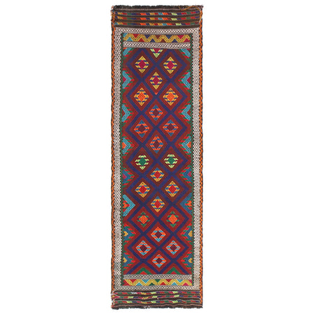 Short Kilim Runner 2' 3" x 8' 2" ft / 68 x 248 cm - No. Y13033