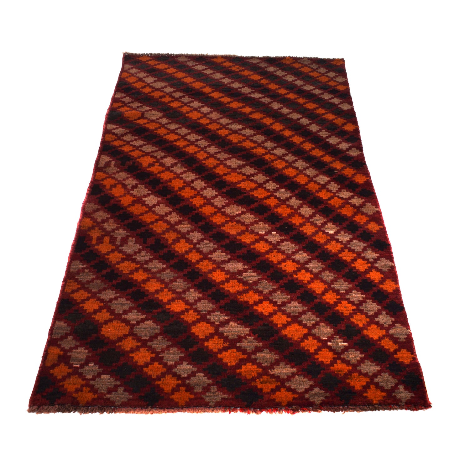 Tribal Baloch Rug 3' 4" x 5' 10" ft / 102 x 178 cm - No. Y13085