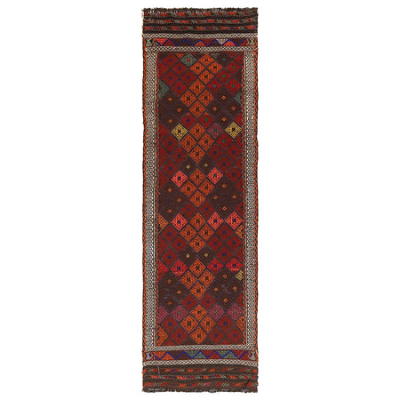 Short Kilim Runner 2' 5" x 7' 10" ft / 73 x 239 cm - No. Y13139