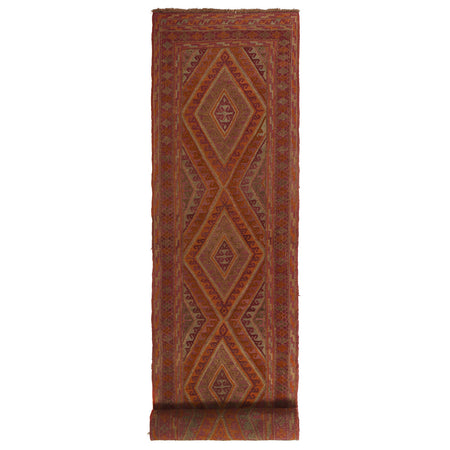 Traditional Mashwani Runner Carpet 2' 6" x 11' 9" ft / 76 x 358 cm - No. Y13178