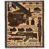 Handcrafted Afghan War Rug 2' 0" x 2' 6" ft / 61 x 75 cm - No. Y13700