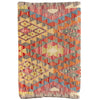 Hand Knotted Afghan Style Kilim Runner 2' 9" x 9' 7" ft / 84 x291 cm - No. Y14152