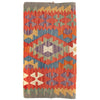 Hand Knotted Afghan Style Kilim Runner 2' 9" x 9' 6" ft / 84 x290 cm - No. Y14153