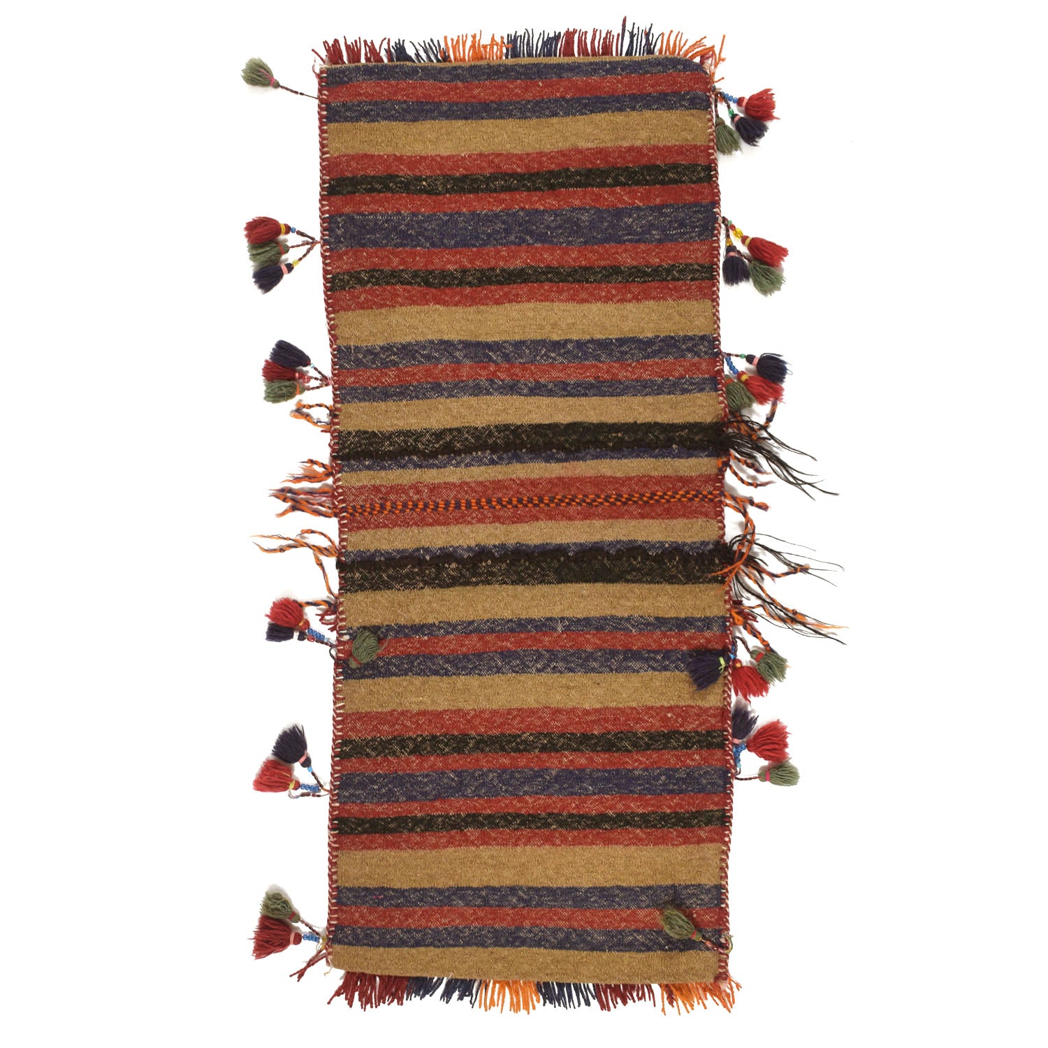 Afghan Baluch Saddle Bag Rug 1' 8" x 3' 10" ft / 50 x 118 cm - No. Y14214