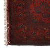 Red Color Afghan Area Rug 5' 0" x 6' 4" ft / 153 x 194 cm - No. Y14239