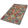 Hand Knotted Flatweave Kilim 3' 4" x 5' 0" ft / 101 x 153 cm - No. Y14690