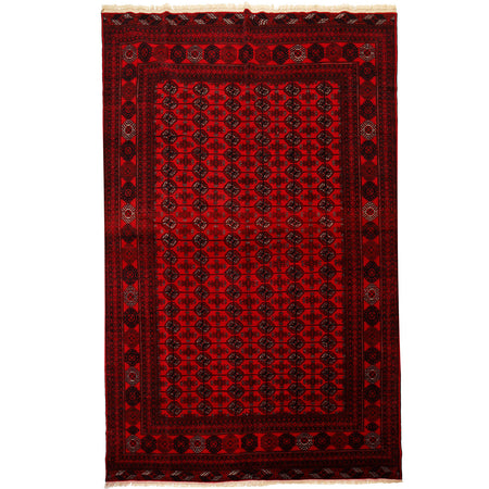 Handmade Bukhara Carpet 6' 4" x 9' 7" ft / 192 x 292 cm - No. Y14711