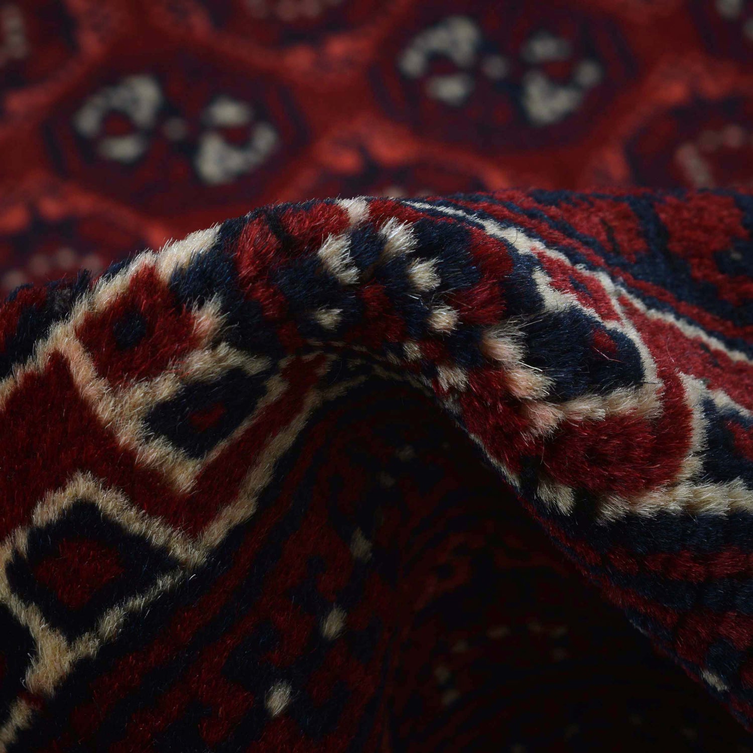 Oriental Handmade Khoja Roshnai Rug 5' 0" x 6' 1" ft / 153 x 186 cm - No. Y14714