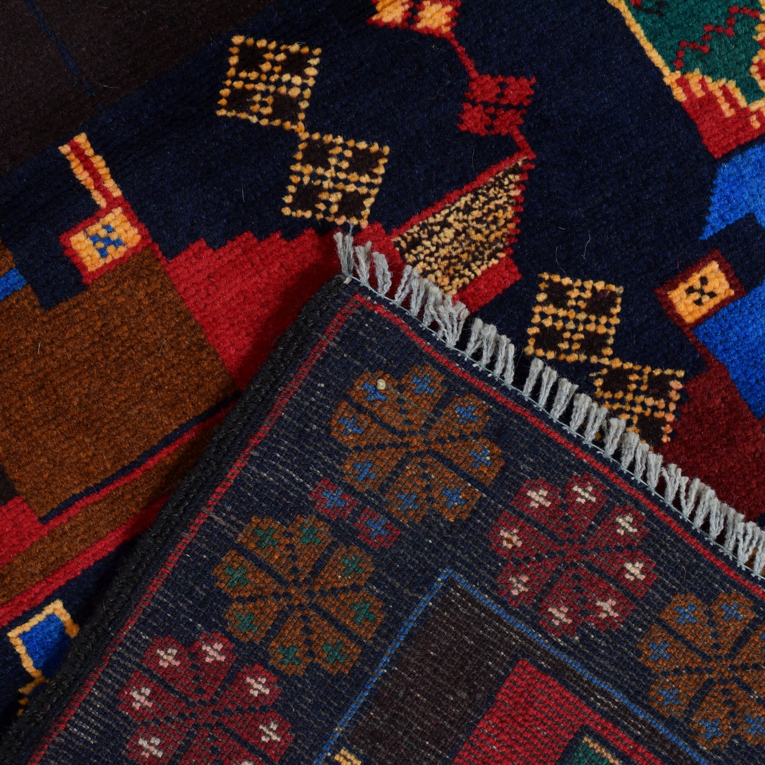 Handmade Pictorial Carpet 3' 0" x 4' 8" ft / 92 x 141 cm - No. Y14761