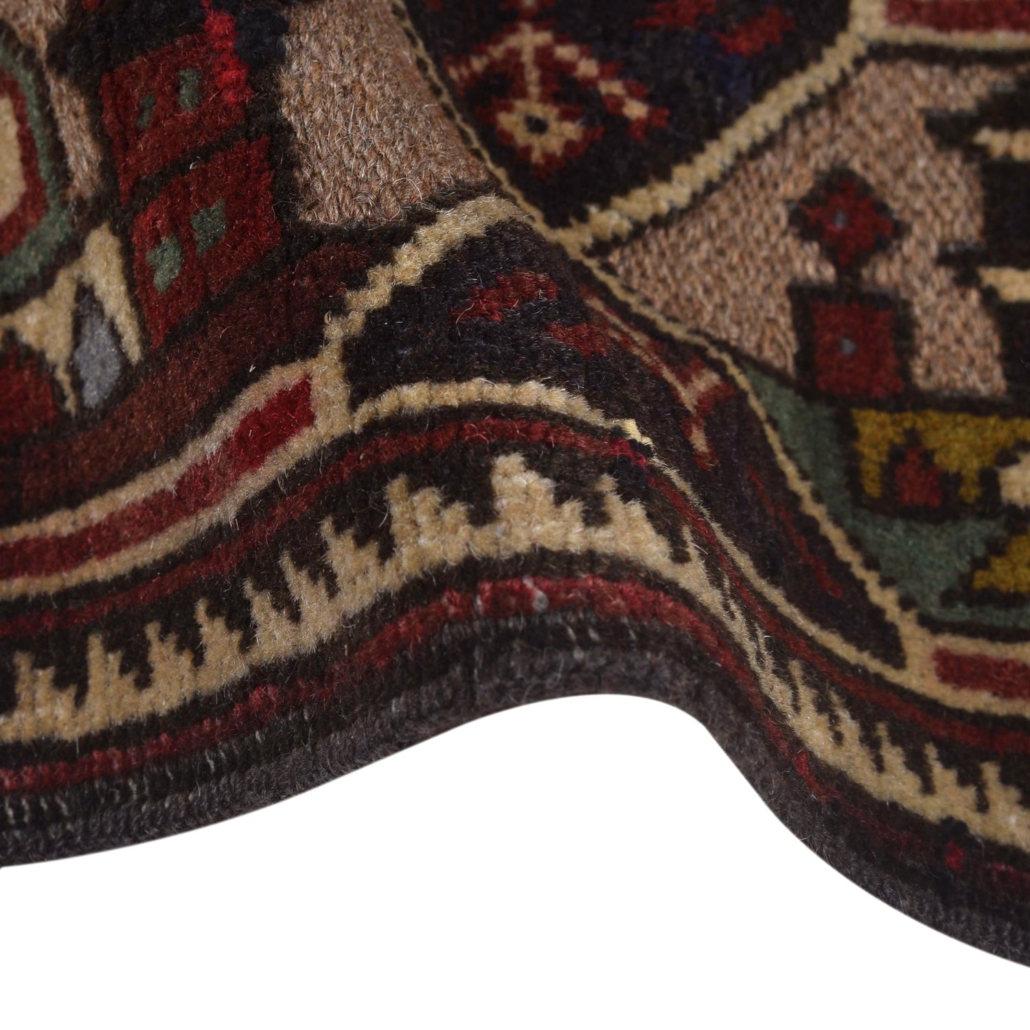 Handmade Picture Area Rug 4' 5" x 6' 6" ft / 135 x 198 cm - No. Y14953