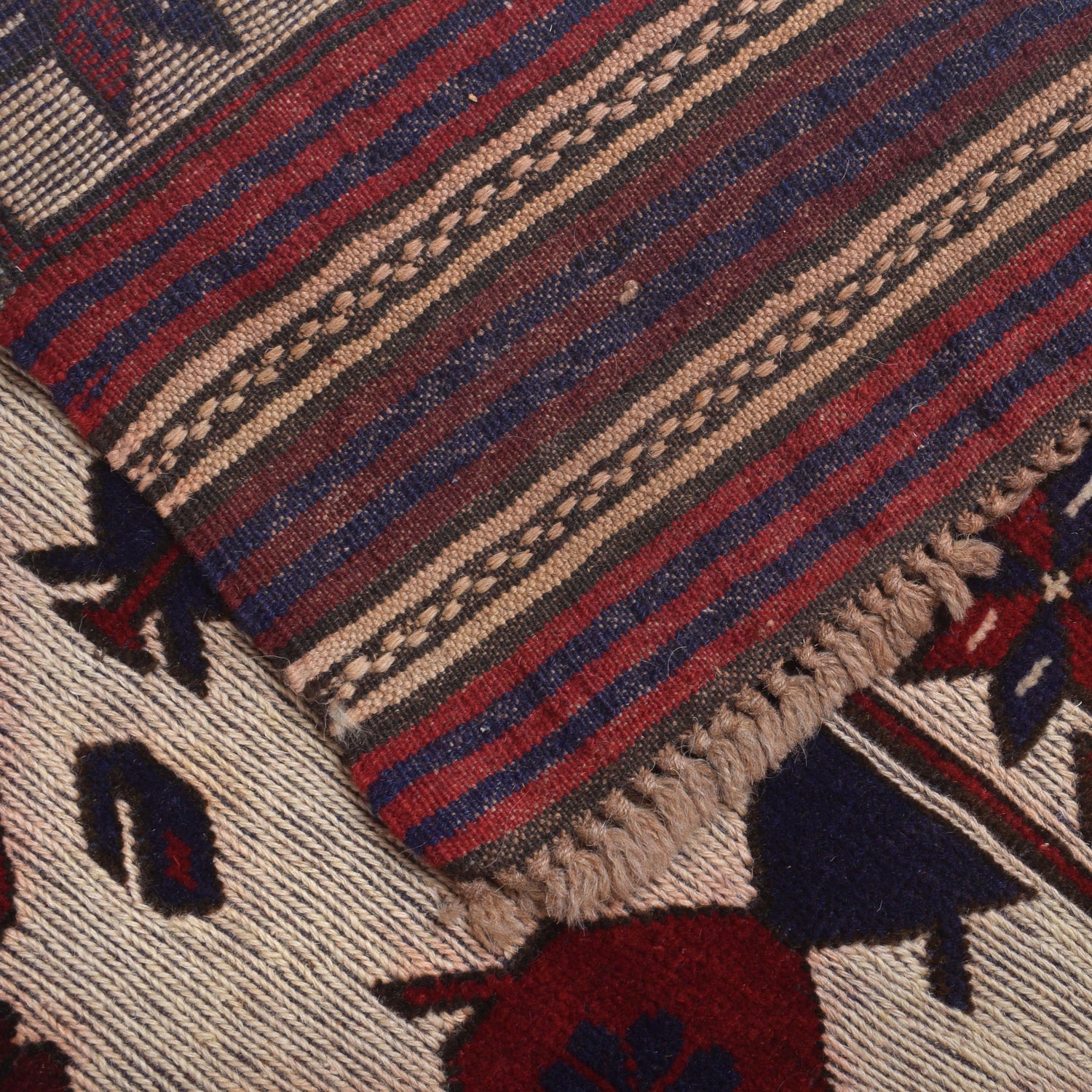 Handmade Barjista Kilim Runner Rug 2' 8" x 12' 7" ft / 81 x 383 cm - No. Y15110