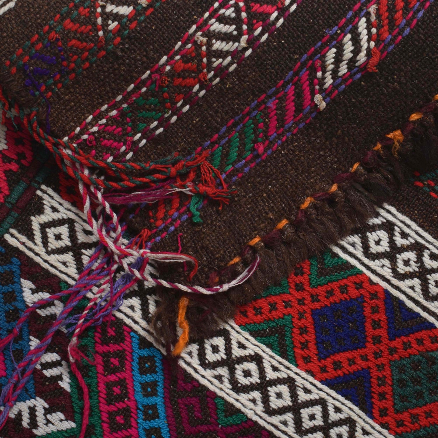 Short Kilim Runner 2' 0" x 7' 6" ft / 60 x 228 cm - No. Y15111